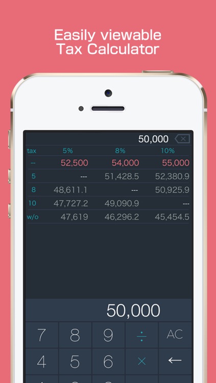 Consumption tax ZETA-KUN - Easy tax calculator when you travel Japan.