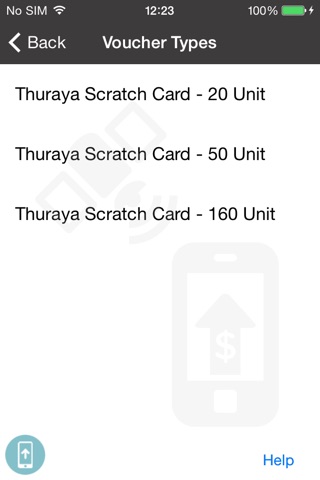 Thuraya Top-up App screenshot 3