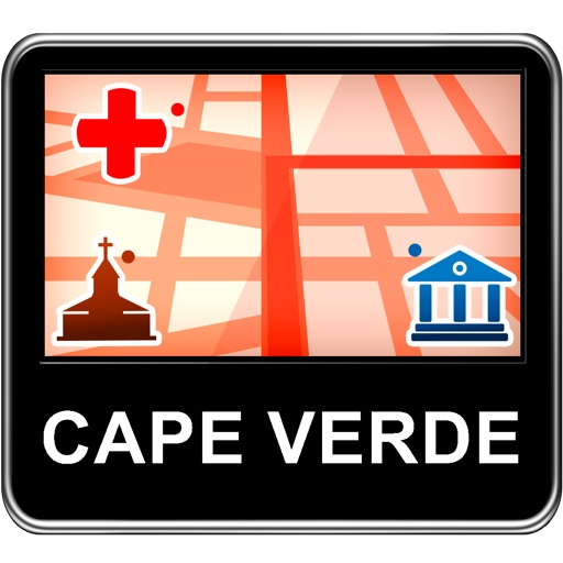 Cape Verde Vector Map - Travel Monster