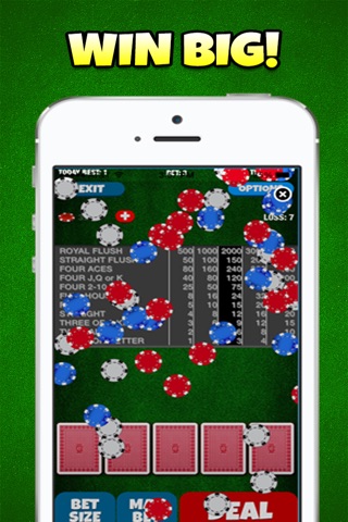 4 Aces Casino Video Poker - Double Down FREE Edition screenshot 2