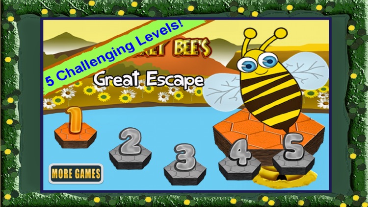 Honey Bees Great Escape - Best Super Fun Free Puzzle Game