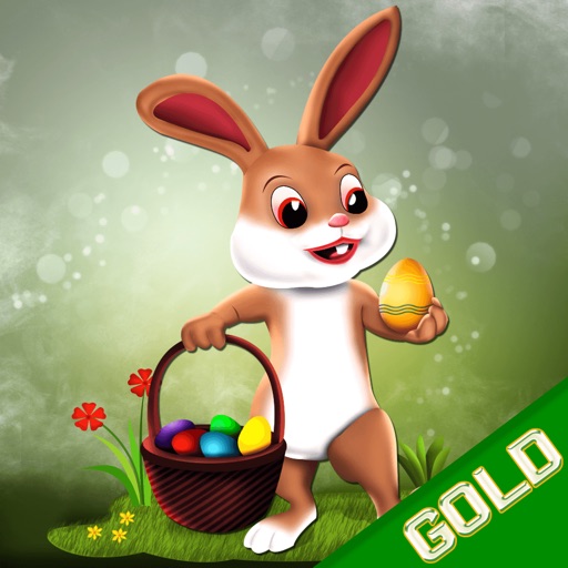 Easter Bunny Hop : The Jumping Rabbit Eggs Treasure Hunt - Gold Edition Icon