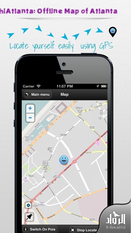 hiAtlanta: Offline Map of Atlanta