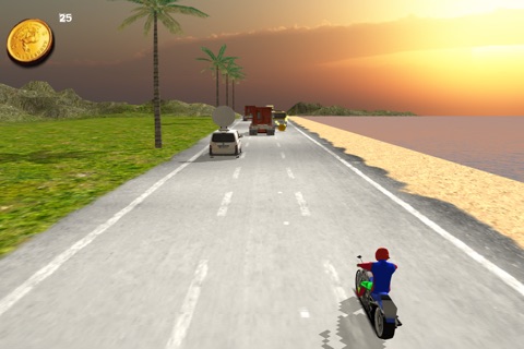 A Harley Bikey Race - 3D Lone Wolf Rival Racing screenshot 3