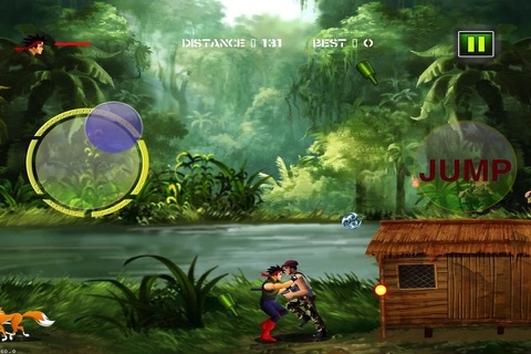 Ninja Vs Guerilla - Shoot Out  in the Jungle screenshot 3