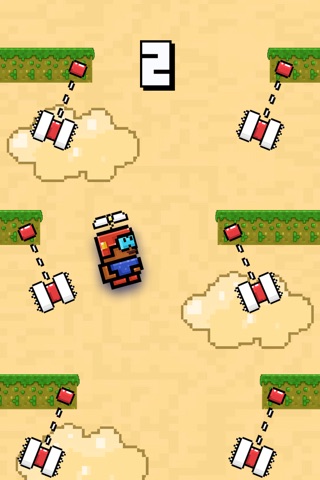 Swing Mine - Cool Pixel Heli-Copter Action Game screenshot 2