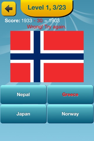 National Flags Of The World Countries Quiz screenshot 3