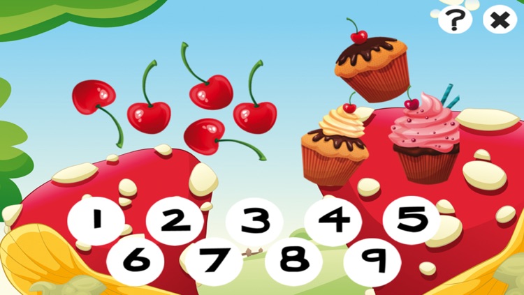 123 Counting Bakery for Children: Learn to Count the Numbers 1-10