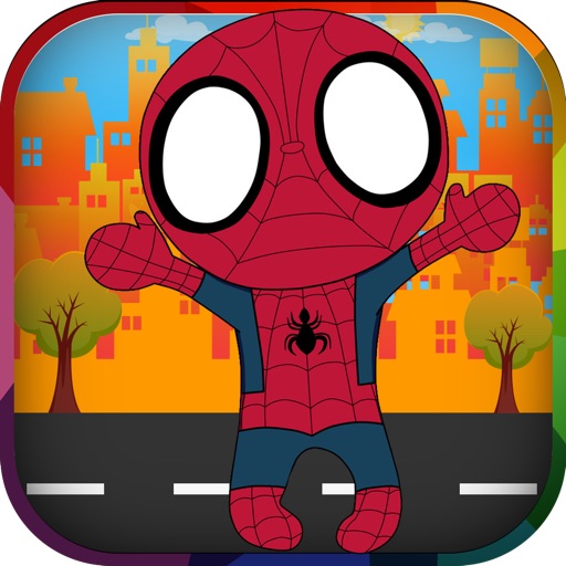 Spider Jump Man Icon
