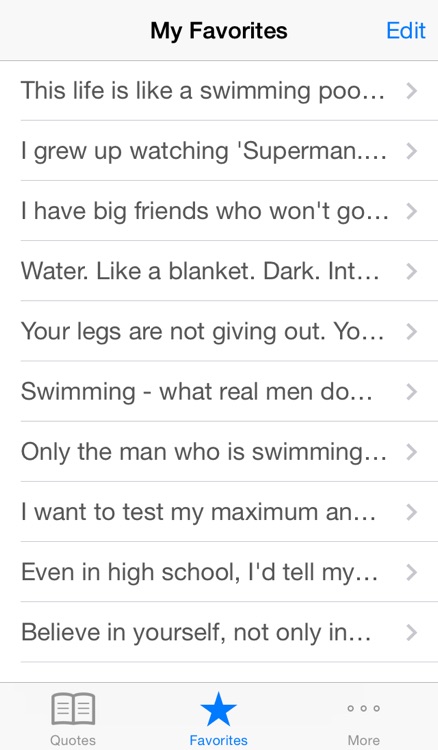 Swimming Quotes & Sayings - Motivational thoughts to improve your performance in the pool & your love for the water screenshot-3
