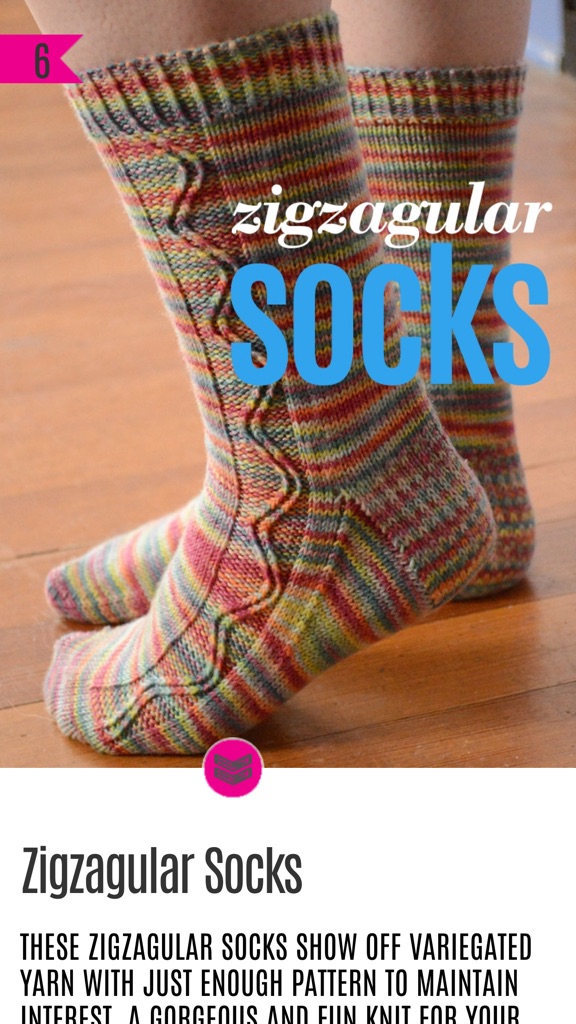 【图】Knitsy Magazine:  The new interactive knitting magazine designed exclusively for the tablet & phone(截图3)