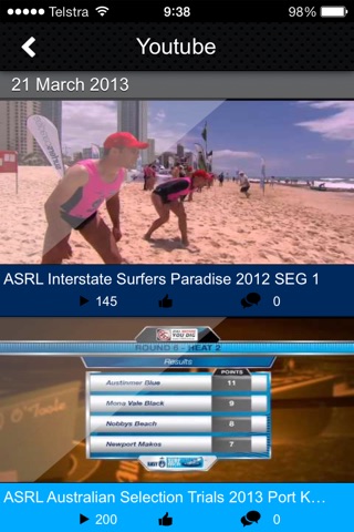 Australian Surf Rowers League. screenshot 4