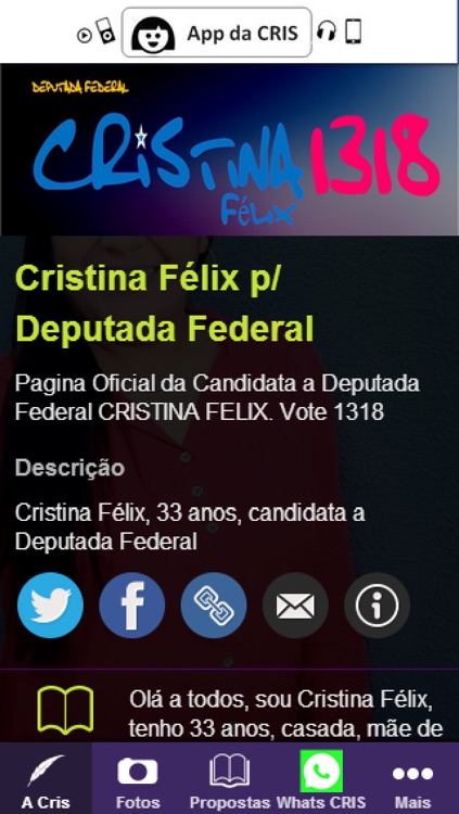 App da CRIS