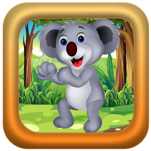 Hungry Baby Koala Jump iOS App