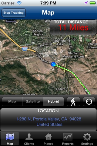 TrackMyDay GPS location and vehicle driver mileage log screenshot 3