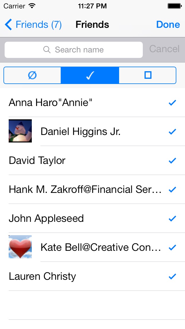 Contacts  Group Manager - GroupQ Screenshot 4