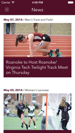 Roanoke Athletics - Go Maroons(圖1)-速報App