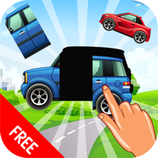 Activities of Cars and Trucks Puzzle Vocabulary Game for Kids and Toddlers - Education game to Learn Vehicle Vocab...