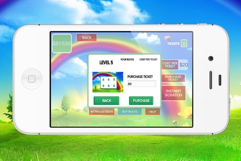 End Of The Rainbow Lotto Scratcher screenshot 3