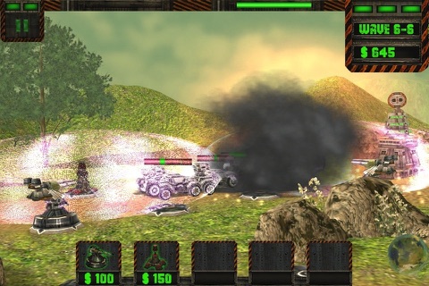 Battlefield Defense Cyber War - Clan of mercenaries - HD Free screenshot 3