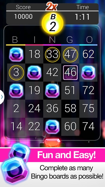 Bingo Gem Rush World Jackpot Blitz: Free Bingo Games Hall Online!