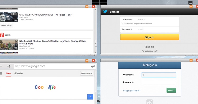 Multi Window - Socialbox