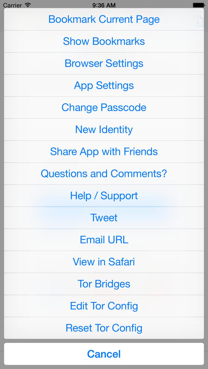 Red Onion - Tor-powered web browser for anonymous browsing and darknet