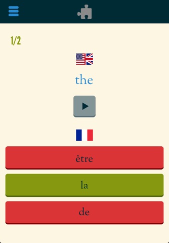 Easy Learning French - Translate & Learn - 60+ Languages, Quiz, frequent words lists, vocabulary screenshot 4