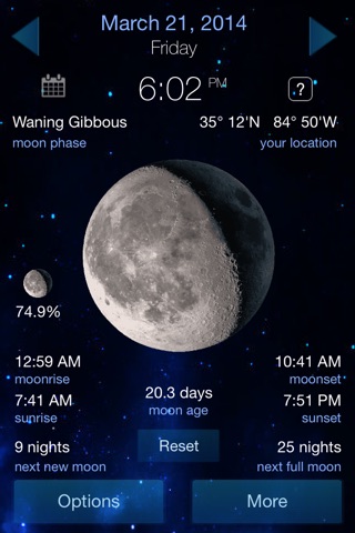 It's A Better Clock Full - Weather forecaster and Lunar Phase calendar screenshot 2