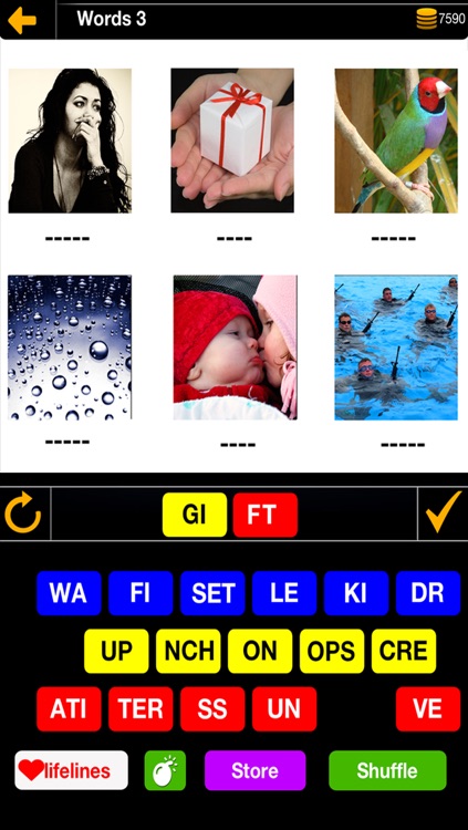 Word in Pieces - New Pics Quiz app