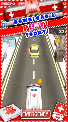 新ボーイズ無料でトップ楽しいドライビングレーシングゲームで、3D救急車レースカーのゲームのおすすめ画像5