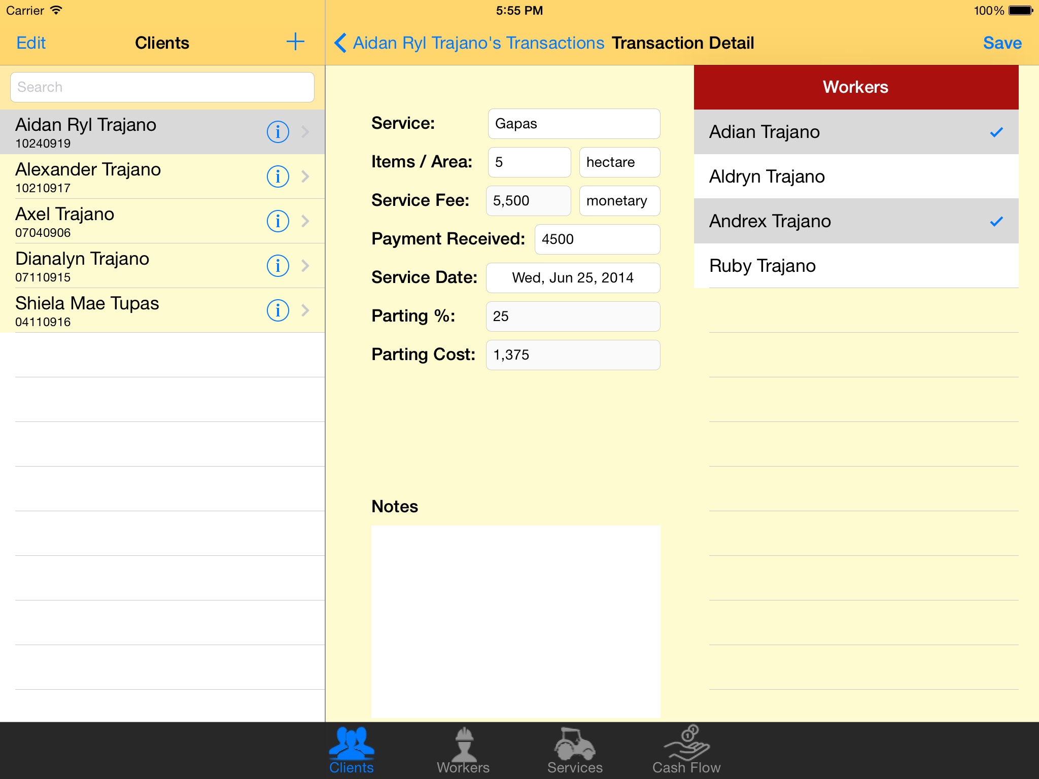 My Ledger screenshot 2