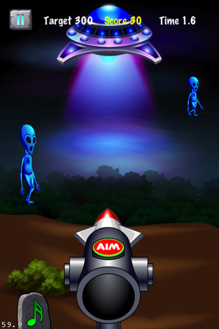 SlingShot Shooting Aliens- FREE Shooter Game Shoot the Aliens and Earn New Weapons screenshot 4