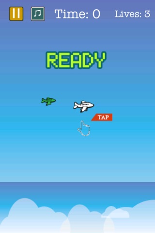 Flappy City Plane Fly: Adventure Jump Game screenshot 2