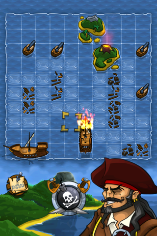 Battleships! Pirates! LITE screenshot 2