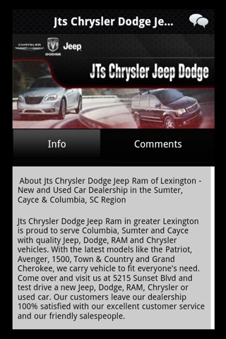 Jts Chrysler Dodge Jeep Ram screenshot 3