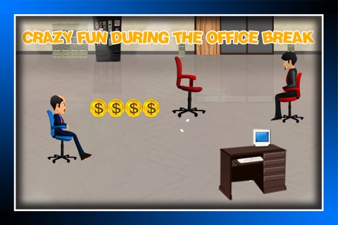 Office Chair Race : The Staff Rolling Break Room Action - Free Edition screenshot 2