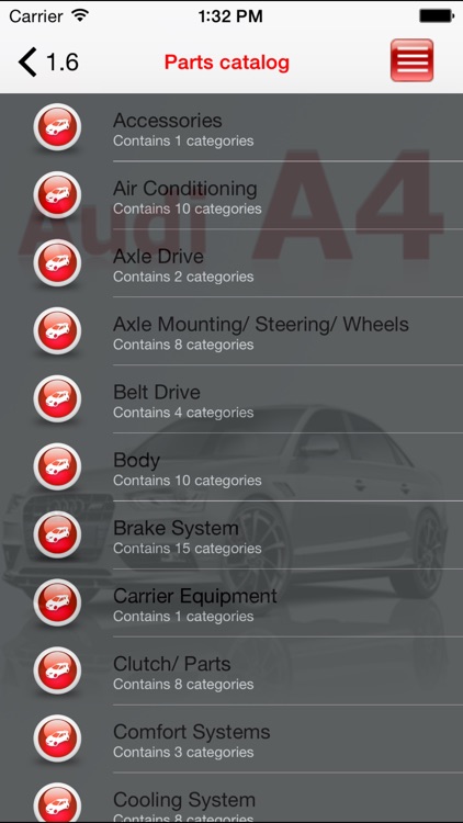AutoParts Audi A4