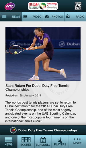 Dubai Duty Free Tennis Championships(圖2)-速報App