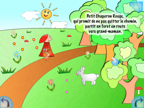 Little Red Riding Hood * Multi-lingual Stories Lite screenshot 3