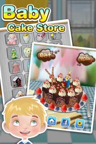Baby Birthday Cake Maker - cooking games screenshot 2