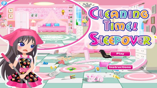 Cleaning Time Sleepover(圖5)-速報App