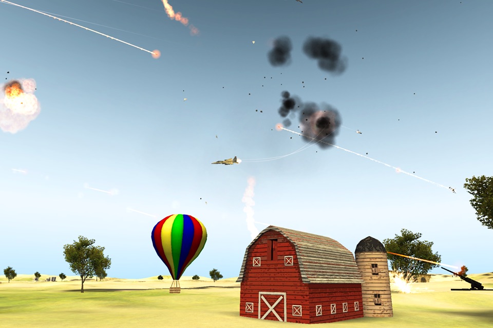 3D Desert Strike Plane Combat screenshot 4