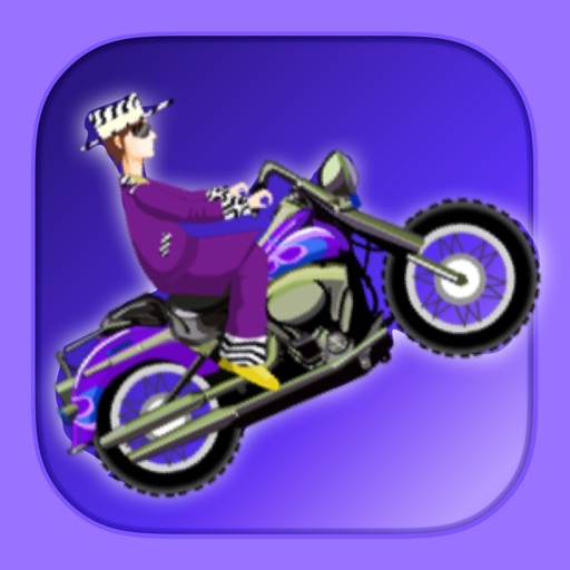 Old Mom Biker Rally Icon