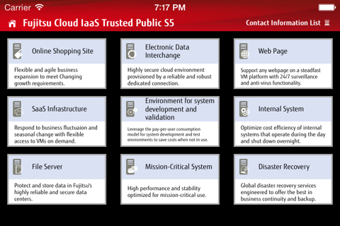 FUJITSU Cloud IaaS Trusted Public S5 catalog (Cloud Catalog) screenshot 3