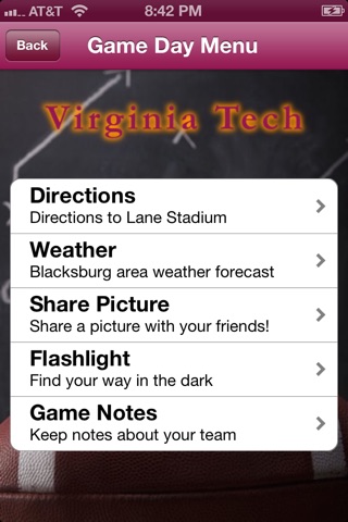 College Sports - Virginia Tech Football Edition screenshot 4