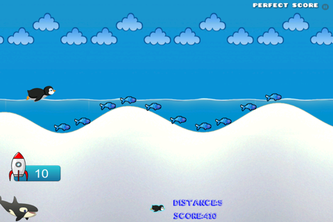 Penguin Frozen Ocean Hopper - Cool Snow Slider Escape Chase screenshot 4