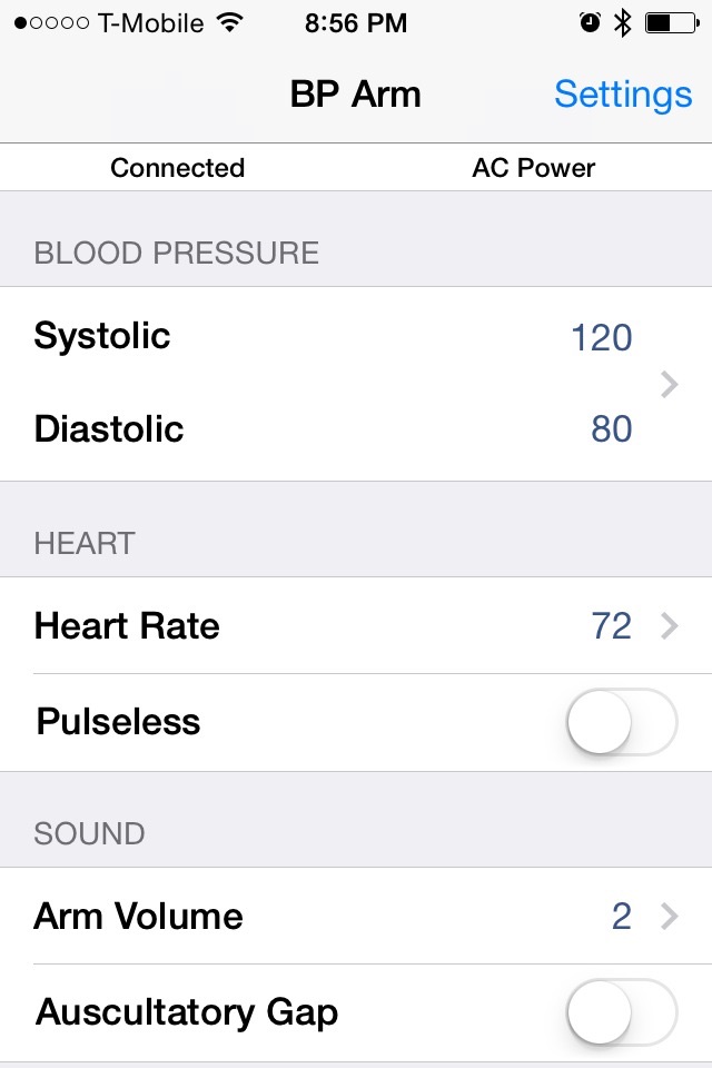 Blood Pressure Simulator screenshot 3