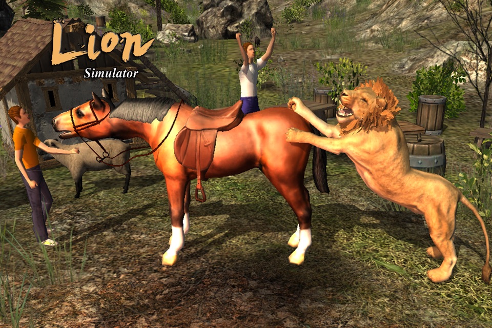 Lion Simulator screenshot 2