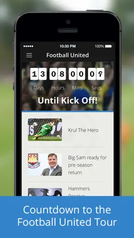 Game screenshot The Official Carlsberg Football United Tour mod apk